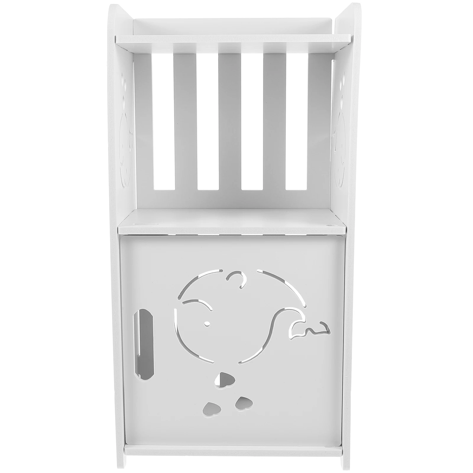 

Bedside Table Home Decor Small White Nightstand 110x50x50cm Wood Material Storage Bedroom Furniture Tiny End Tables