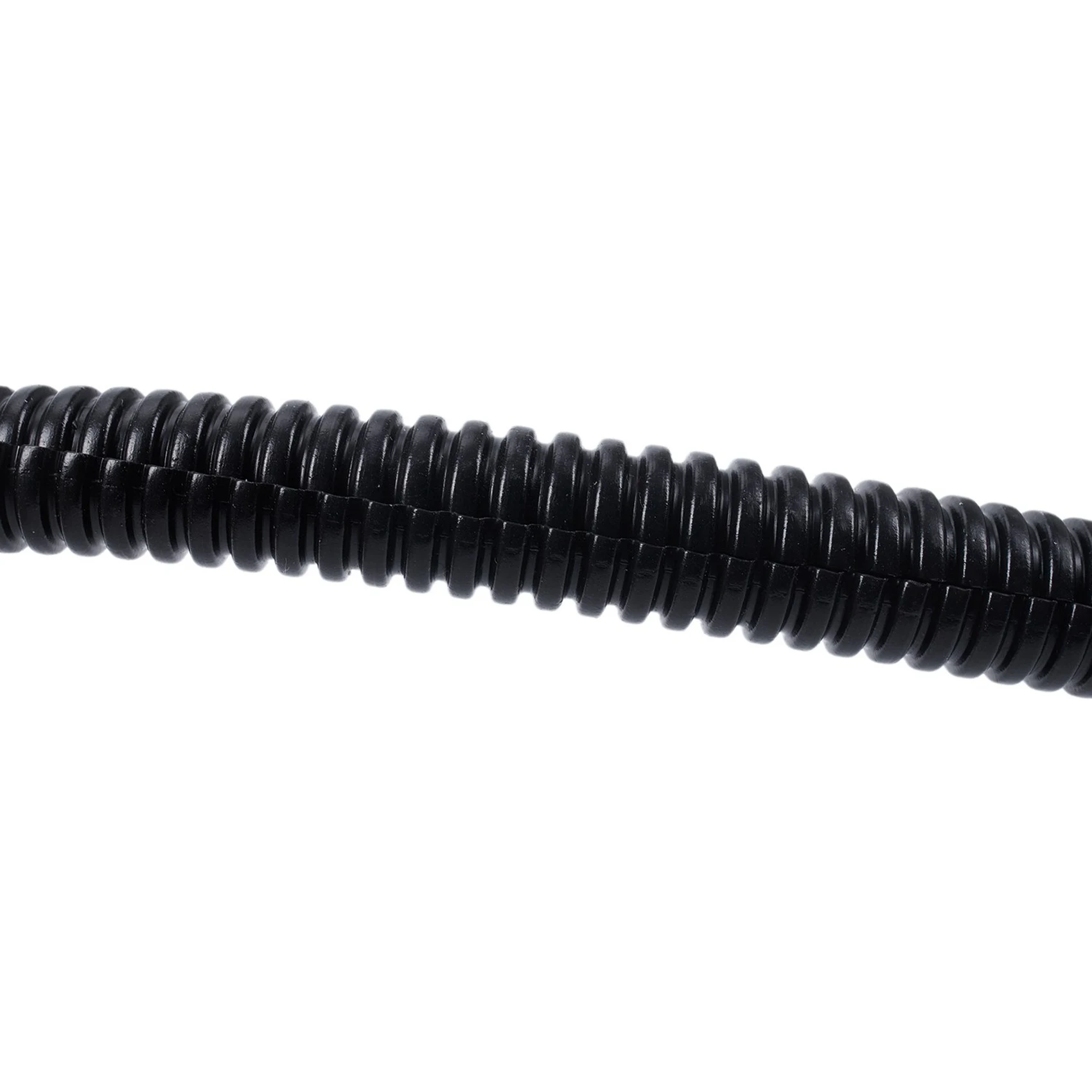 FLYY-3X 20 Fuß geteiltes Kabelschutzrohr aus Polyethylen, schwarze Schutzhülle, 10 mm Innendurchmesser – Detail 5