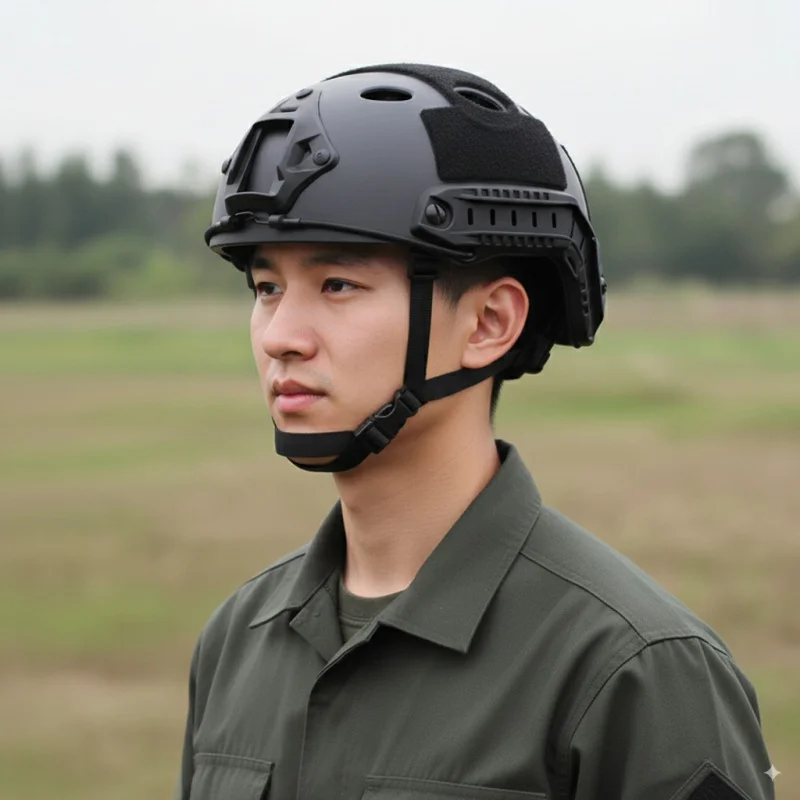 

FAST Helmet Airsoft MH Helmet ABS New Thickened Outdoor PJ Air Gun Shooting CS Protective Equipment