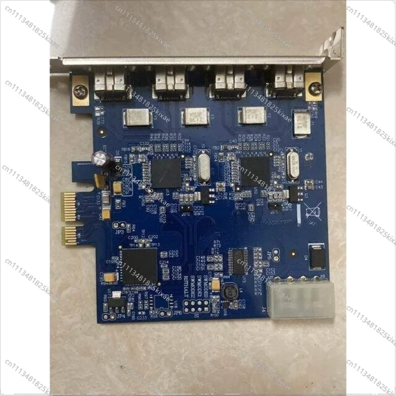 For FWBX2-PCIE1XE220 1394B Capture Card, Industrial Camera Card, Used, Old