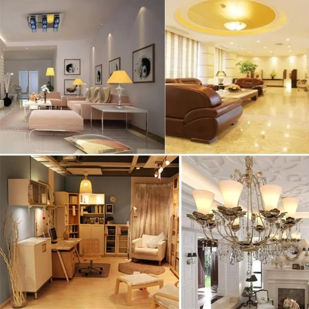 Halogen Bulb for Home Lighting, GU10 20W/35W/50W, 2800K Warm White, High Bright High Efficiency, AC 220-240V Lamp Bulb