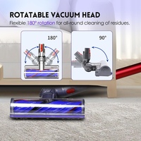 Direct Drive Motor Cleaning Head For Dyson V7 V8 V10 V11 V15 Cordless Vacuum Cleaner Parts Turbine Floor Brush Head-Y48A