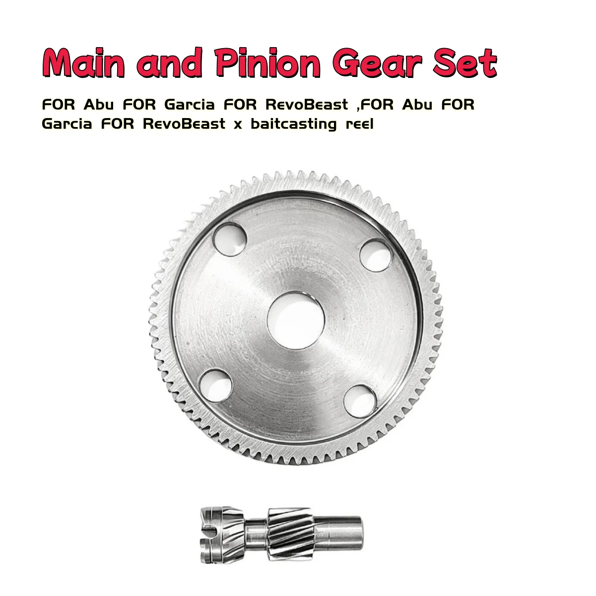 Abu Garcia Reel Revo - Kit d'engrenages principaux 6.3/7.1 rapports de