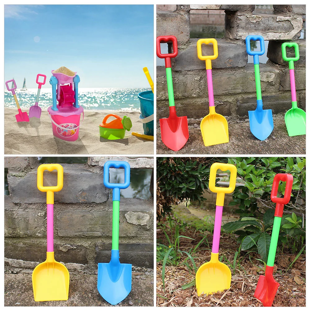 8 pezzi di giocattoli da spiaggia per bambini, giocattoli per bambini che giocano con la sabbia per il mare in plastica