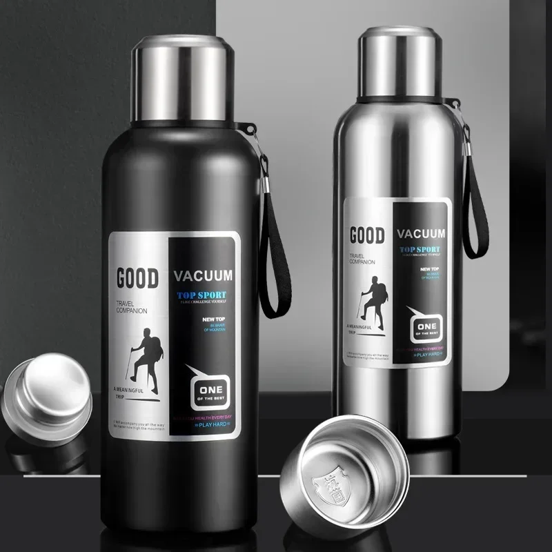 

Large Capacity Cold Thermal Thermos Tumbler Stainless Steel Insulated Tea Coffee Water Bottle Insulation Flask Pot Travel Mug