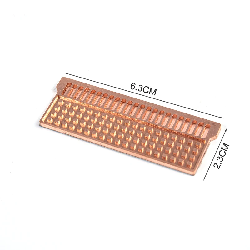 1pcs Laptop Koellichaam Cooling Memory Stick Heatsink RAM 0.5mm/1.5mm/2mm/3mm Zuiver Koper