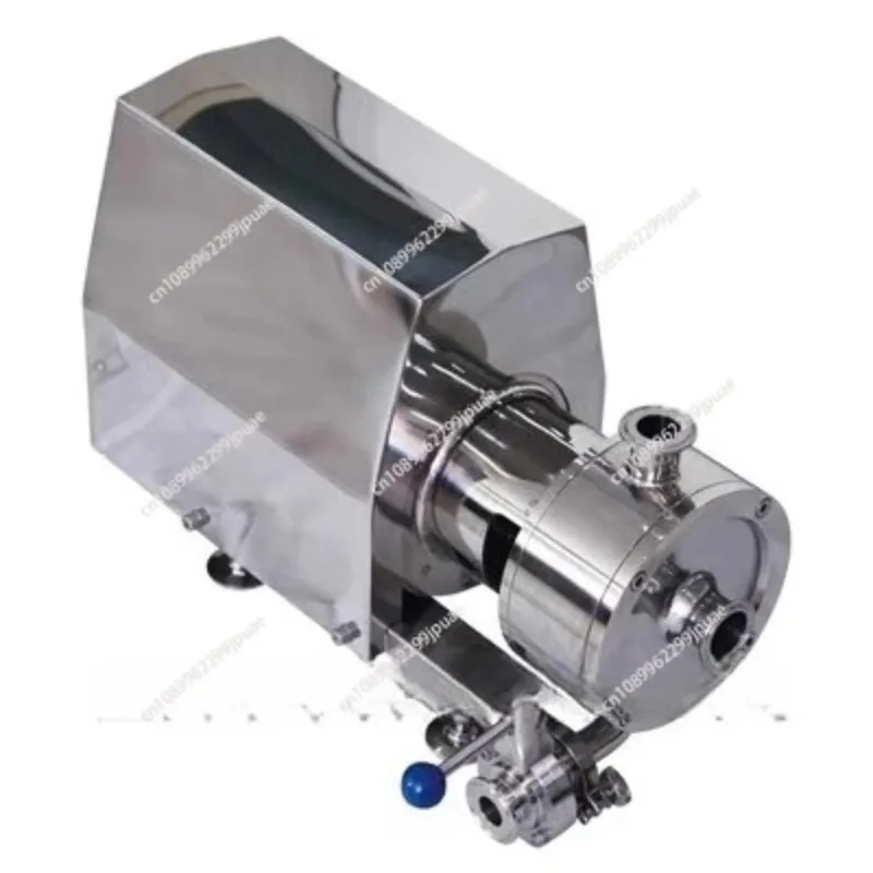 304 Stainless Steel Inline High Shear Emulsifying Pump, Single Stage Homogenizer for Liquid Mixing & Dispersing