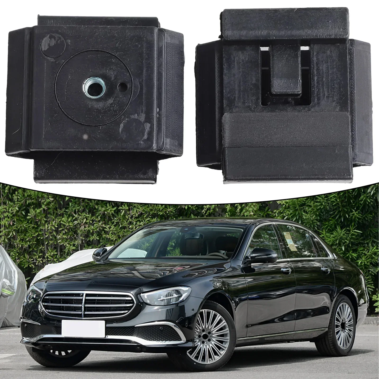2pcs Holder Bumper Bracket Cover 2018800114，A2018800114 For Mercedes 190E 190D W201 Car Accessories Interiors