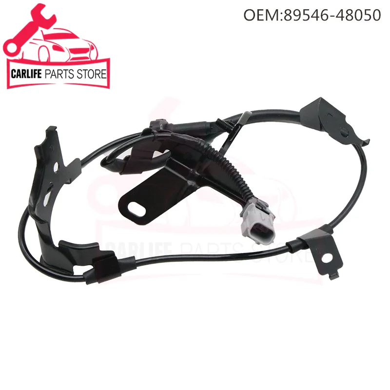 89546-48050 8954648050 Rear Left ABS Wheel Speed Sensor 89546-0E020 89546-0E070 for 2010-2015 Lexus RX350 RX450H Highlander 3.5L