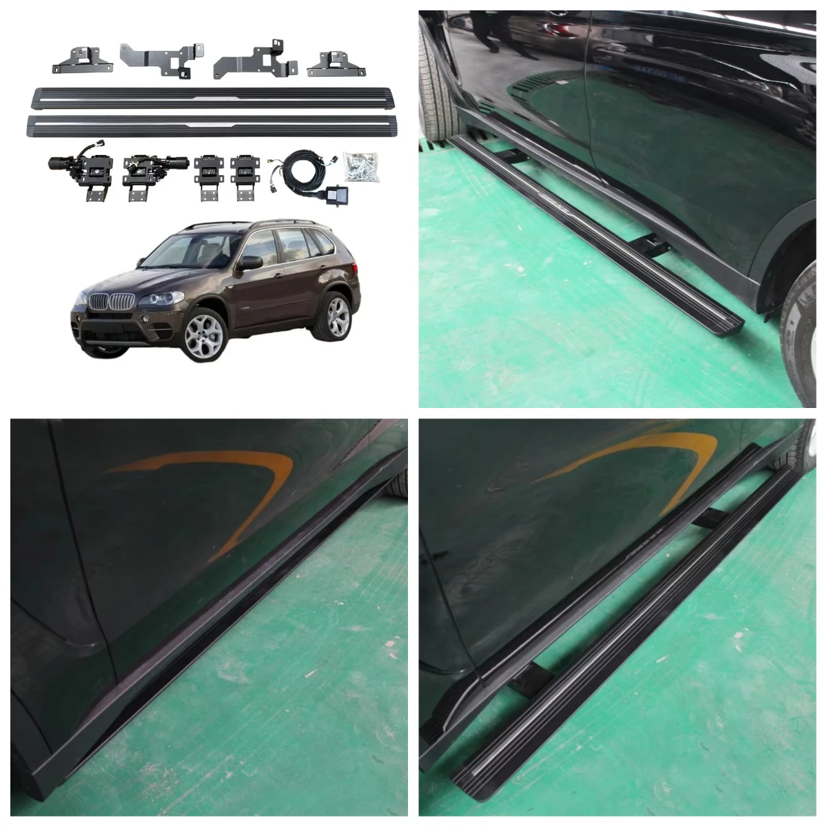 

STLF Automatic Electric Power Side Step Running Board For BMWs X5 E70 2006-2013