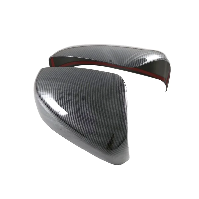 

For Subaru Crosstrek 2023 2024 Car Side Door Mirror Cover, Rearview Mirror Cover Trim Replacement ABS Carbon Fiber