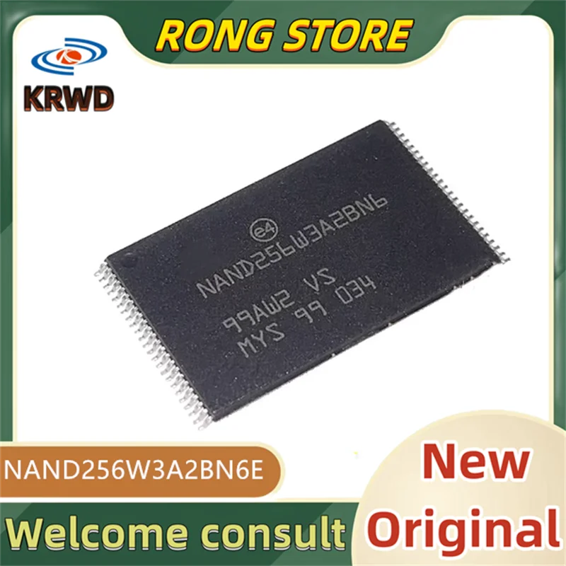 

(2 шт.) Новые и оригинальные NAND256W3A2BN6E NAND256W3A2BN6 NAND256