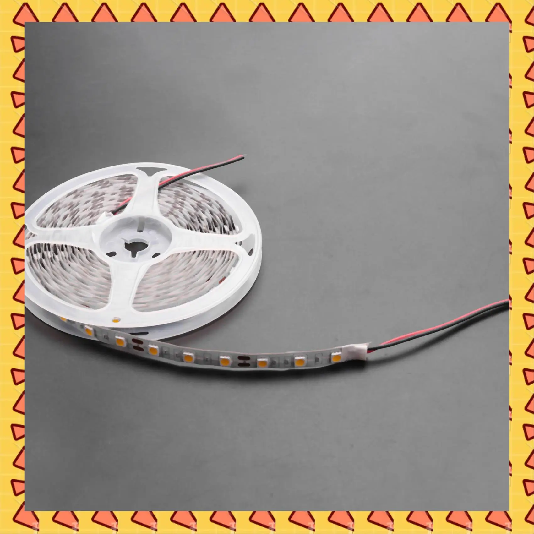 

A008 2X 5M 300 Warm White LED 5050 SMD Flexible Light Lamp Strip 12V DC Home Club