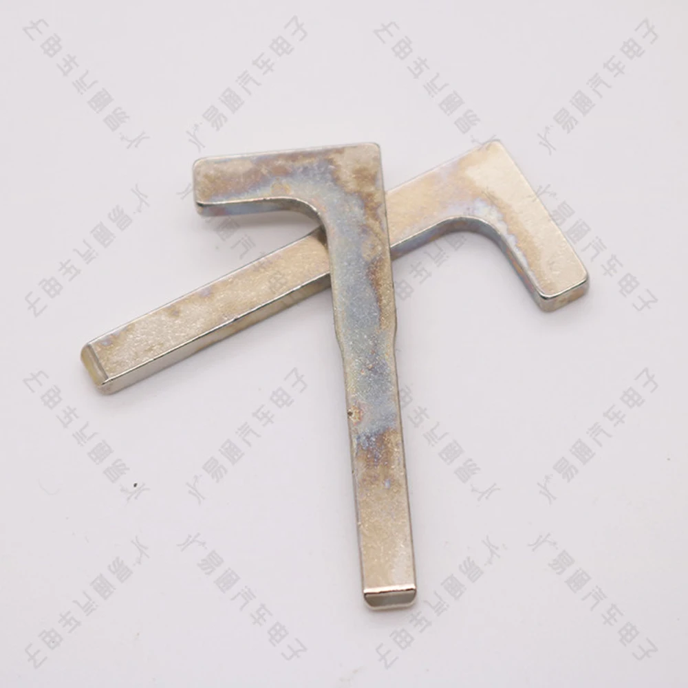 5 pçs/lote chave em branco inteligente lâmina de chave de emergência sem corte para volvo s90 s60 s40 xc60 xc90 2016-2020 ano chave de emergência