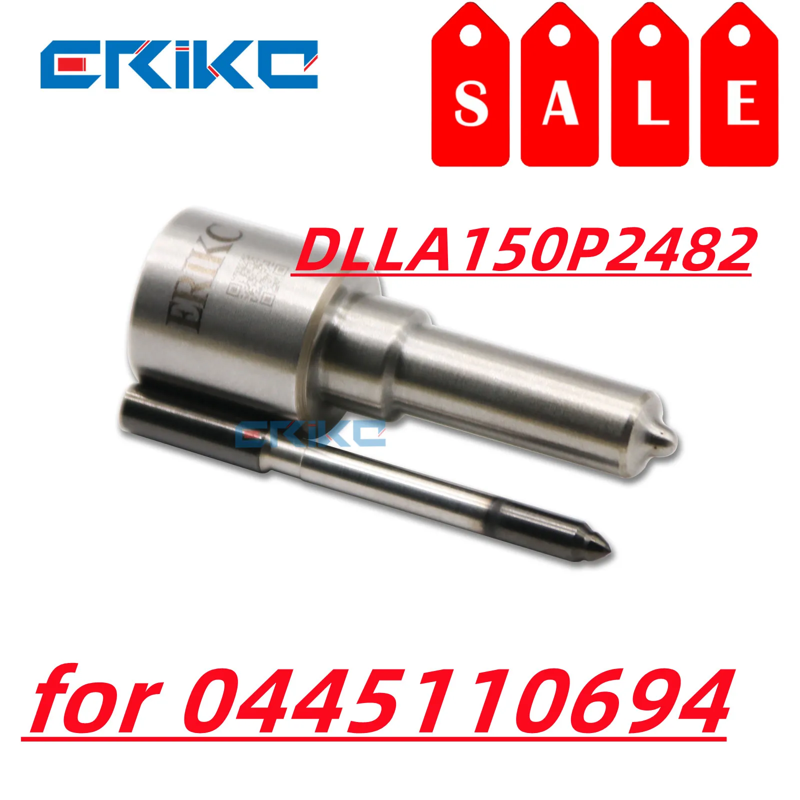 

DLLA150P2482 Dlla 150 P 2482 Форсунка системы питания с общей топливной магистралью, сменная Форсунка Dlla 150p2482 для 0445110694