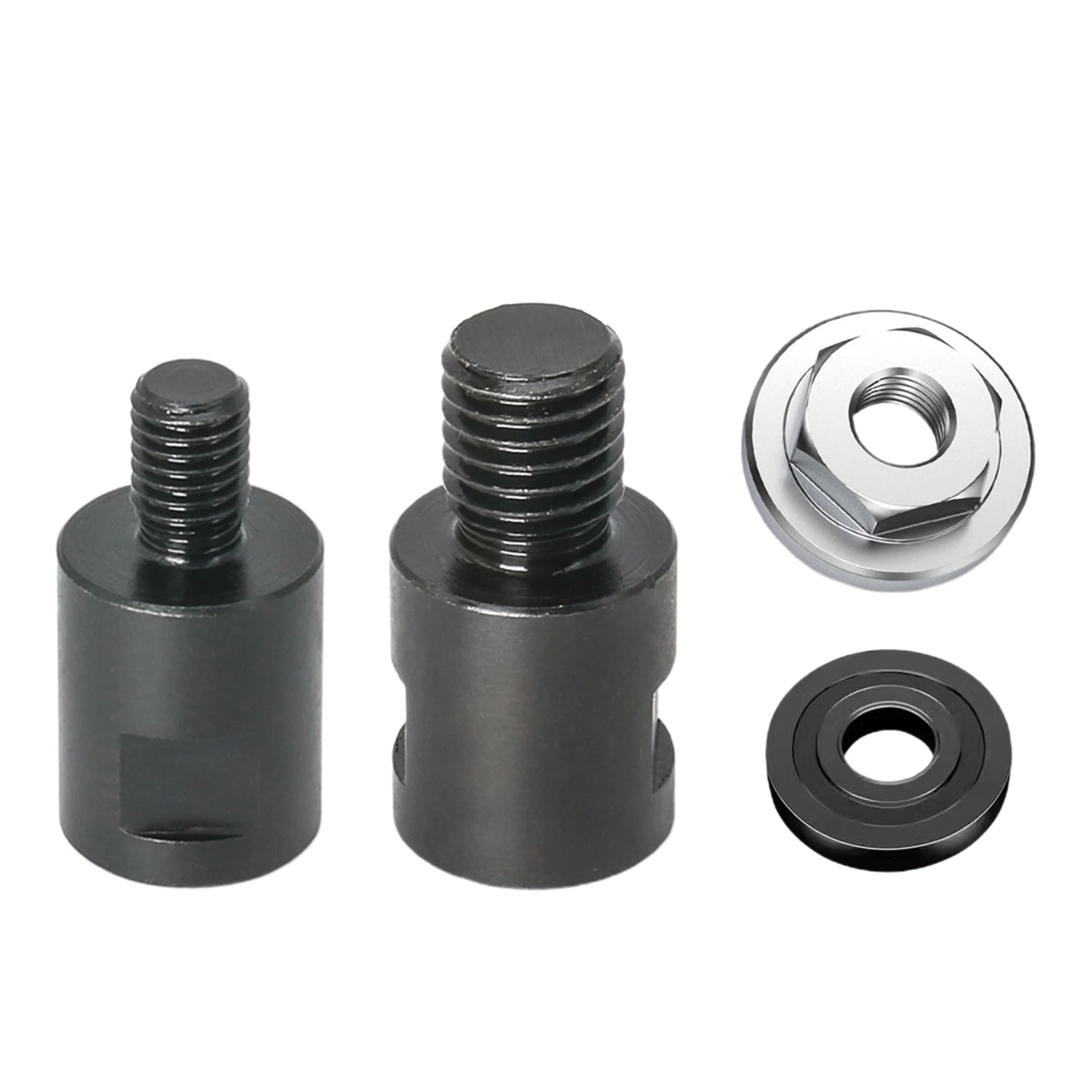 3pcs Angle Grinder To M10 Metal Interface Connector Screw Adapter Converter Plate Rod Nuts Slotting  Screw Connecting