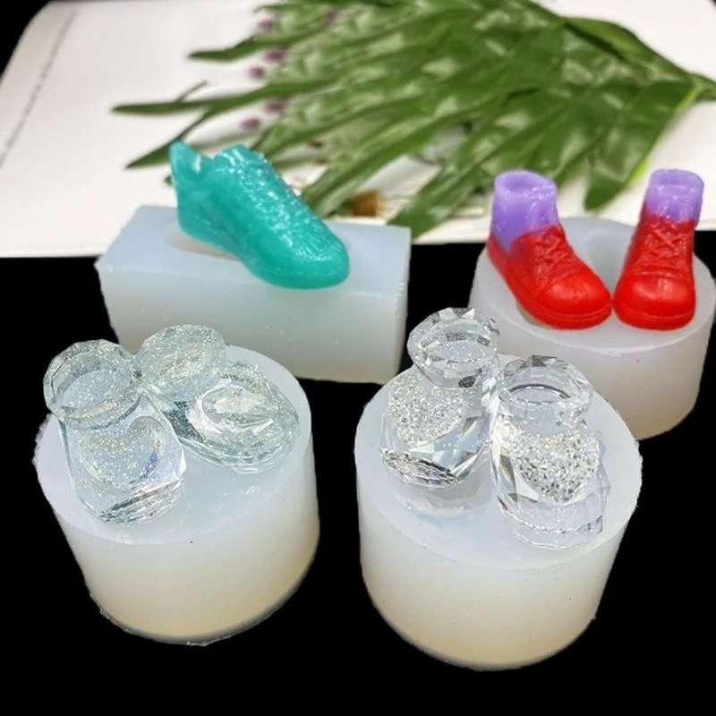Shoes Earrings Silicone Decorative Pendant Mold Handmade Epoxy Mold