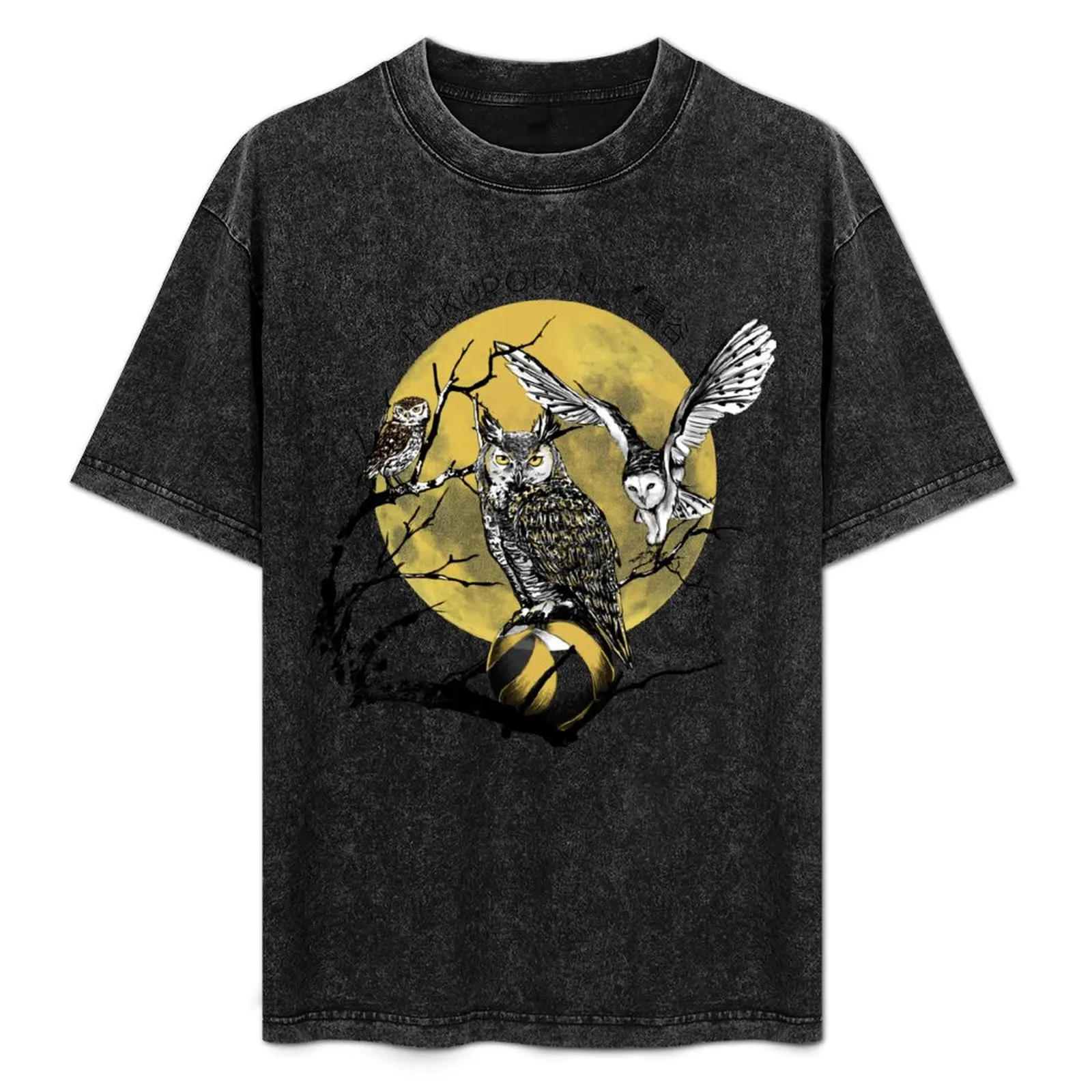 

Fukurodani T-Shirt Work Casual Loose Fit T-Shirt