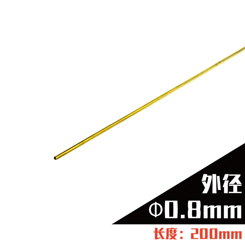0.3-3mm  Brass Tubing Multi Diameter Metal Pipe for Model DIY Military Diorama Gundam Aircraft Handmade Hobby Craft Accessories view 6
