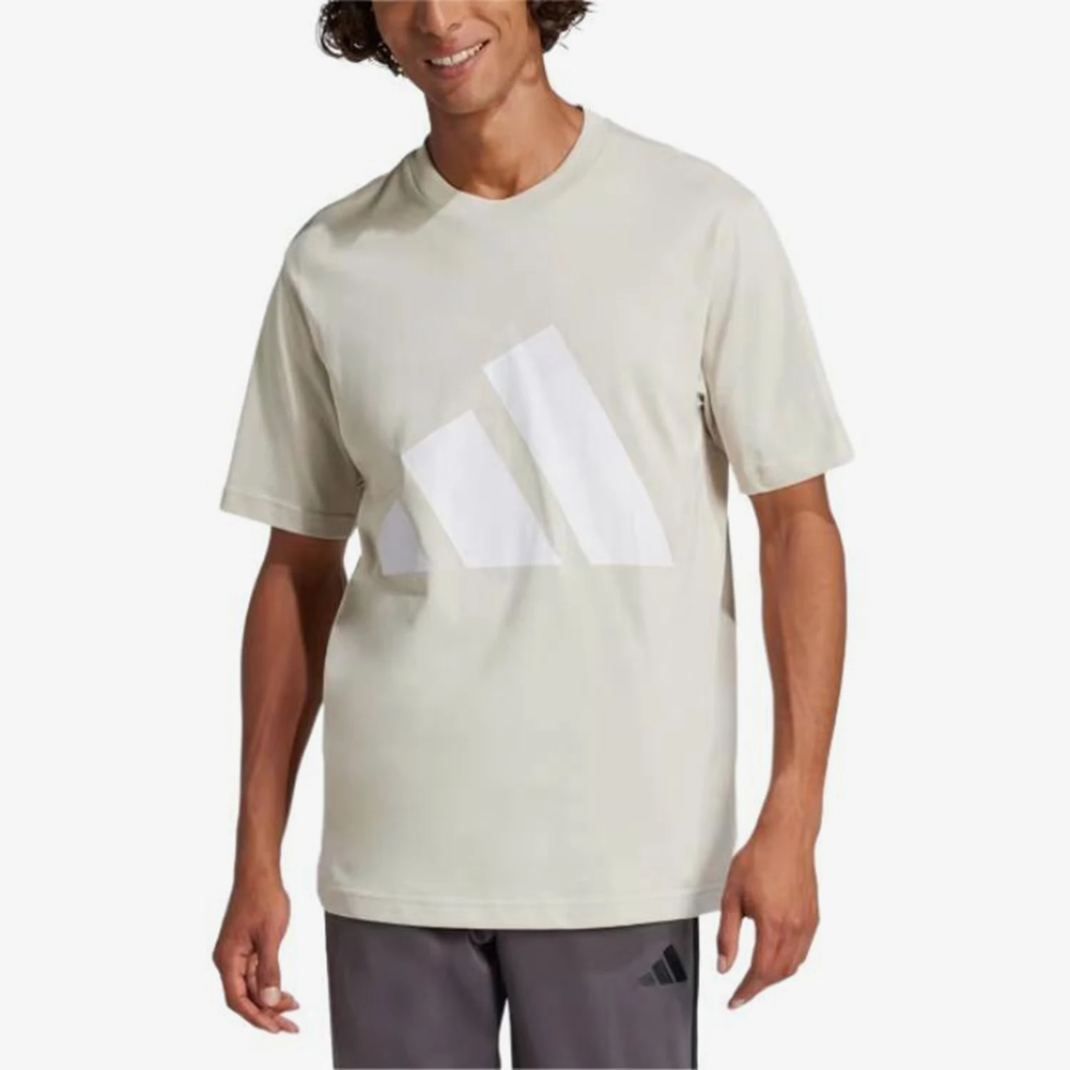 

Adidas Official Authentic 25 Spring New Men's Running Breathable Sport Short Sleeve JE8933