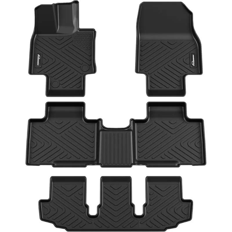 

Floor Mats for 2020-2024 Toyota Highlander (LE, Limited, Platinum, XLE), TPE United States