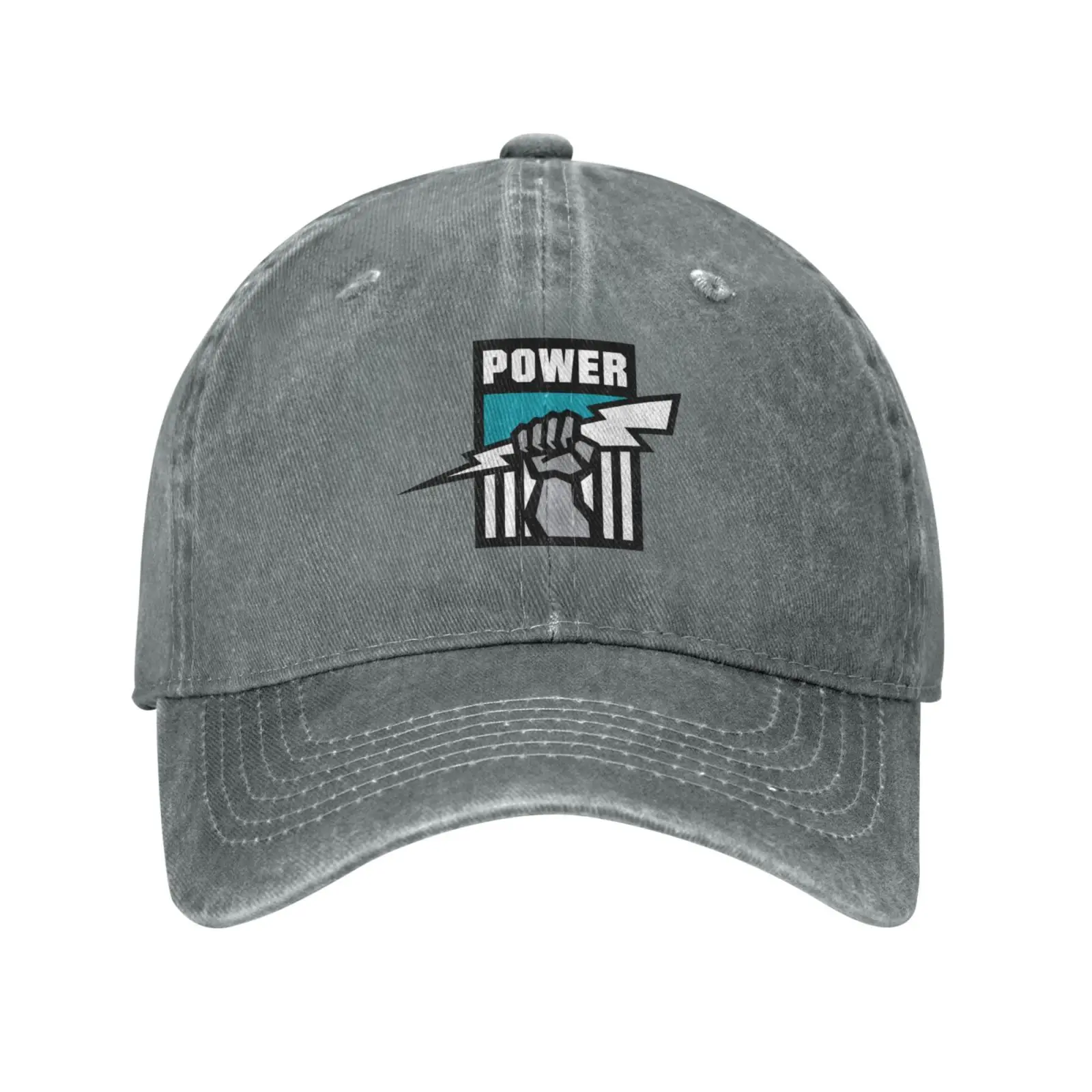 Port Adelaide Power Logo Fashion quality Denim cap Knitted hat Baseball cap