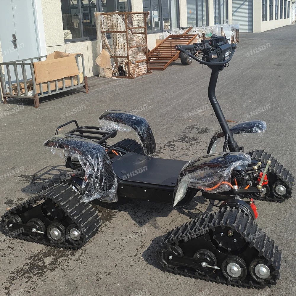 6000W All Terrain Electric Track Scooter For Adults | Snow Sand Mud Off Road Mobility Scooter