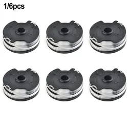 1/6pcs Thread Spools Replace For LIDL Cordless Grass Trimmer PRTA 20-Li A1 B2 C3 PRT 300 A1- IAN String Trimmer Garden Tool