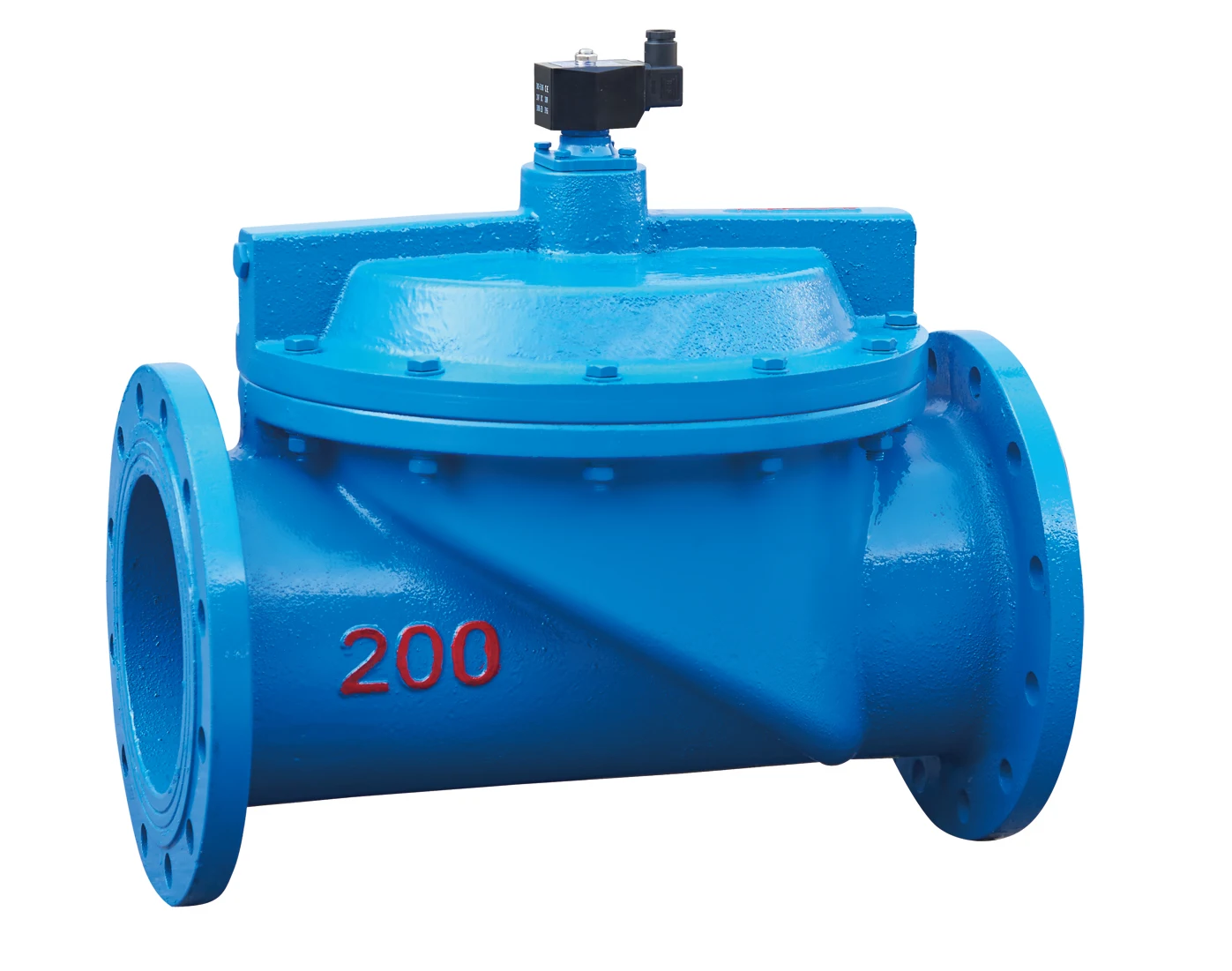 DFD-JF شفة صمام الملف اللولبي للمياه DN25mm ~ 100mm شفة مع الفولاذ المقاوم للصدأ