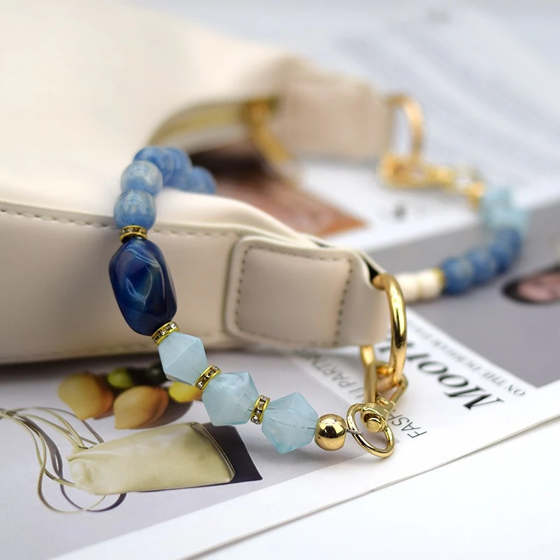 

Женская сумка, аксессуар, черный, бежевый, красный, акриловая смола, бусины, детали, браслет ручной работы, женская сменная сумка, ручка-цепочка