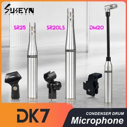 SR20LS SR25 DM20/High Quality All Condenser Drum Microphone Ultra High Recording Fidelity