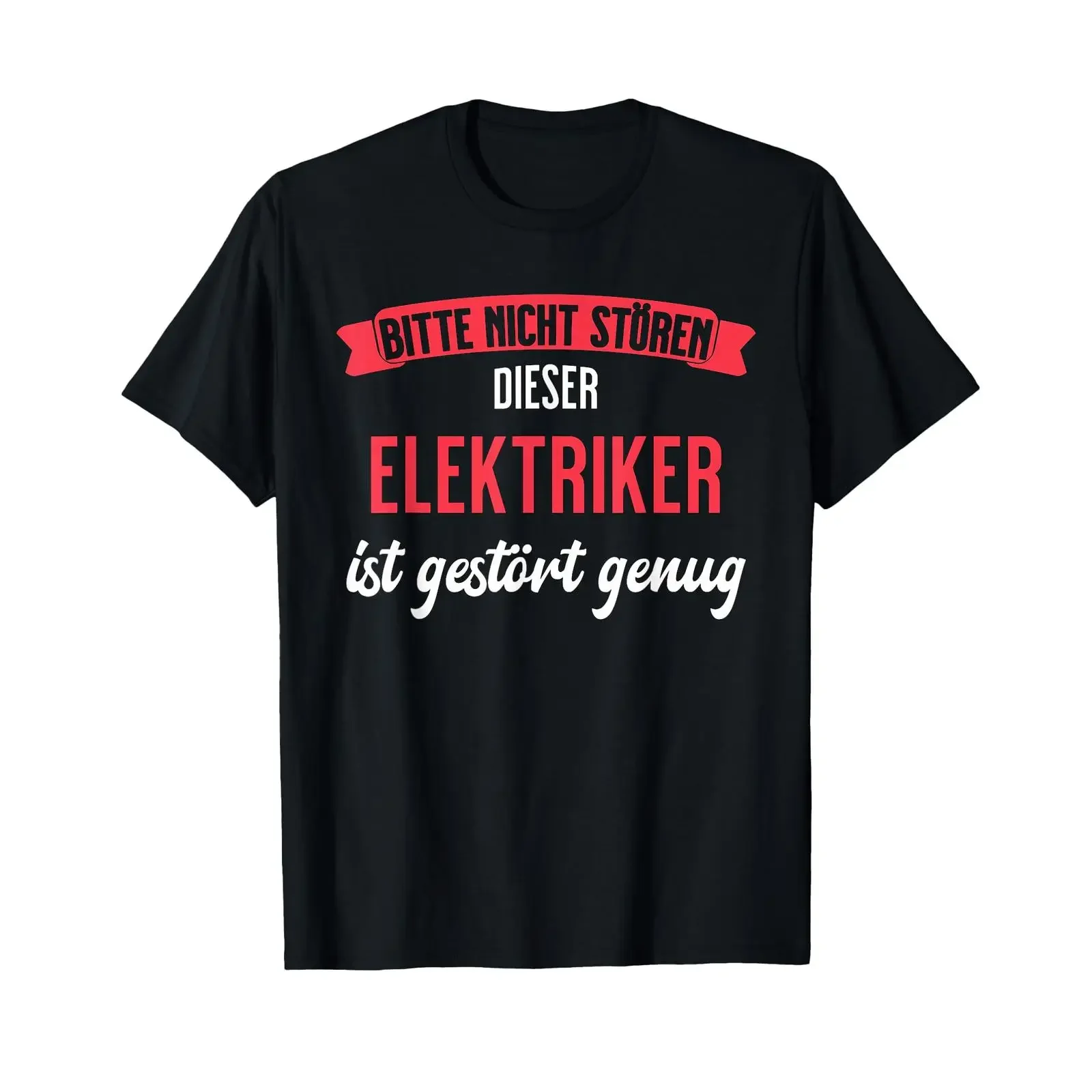 Men's Electricians stört Enough for Electronics Funny T Shirt vintage Washed Top For Everyday Wear Casual designer clothes