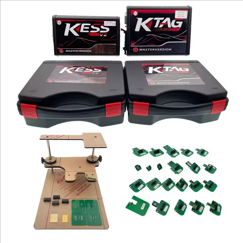 Murata 필터 온라인 2.80 EU Red KTAG 7.020 2.25 OBD2 자동차 트럭 ECU 칩 튜닝 키트가 포함된 Kess V2 V5.017 도구 상자 포함 무제한