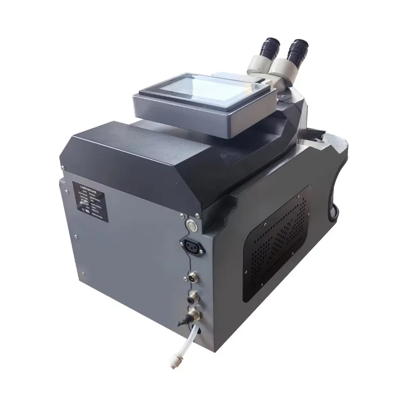 LCCN فعالة من حيث التكلفة للغاية 150 واط 200 واط مجهر آلة لحام المجوهرات مع LCD CCD HID