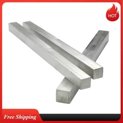 304 Stainless Steel Square Bar Rod 3mm 4mm 5mm 6mm 8mm 10mm 12mm 16mm Length 100mm 200mm 300mm 400mm 500mm Steel Linear Shaft