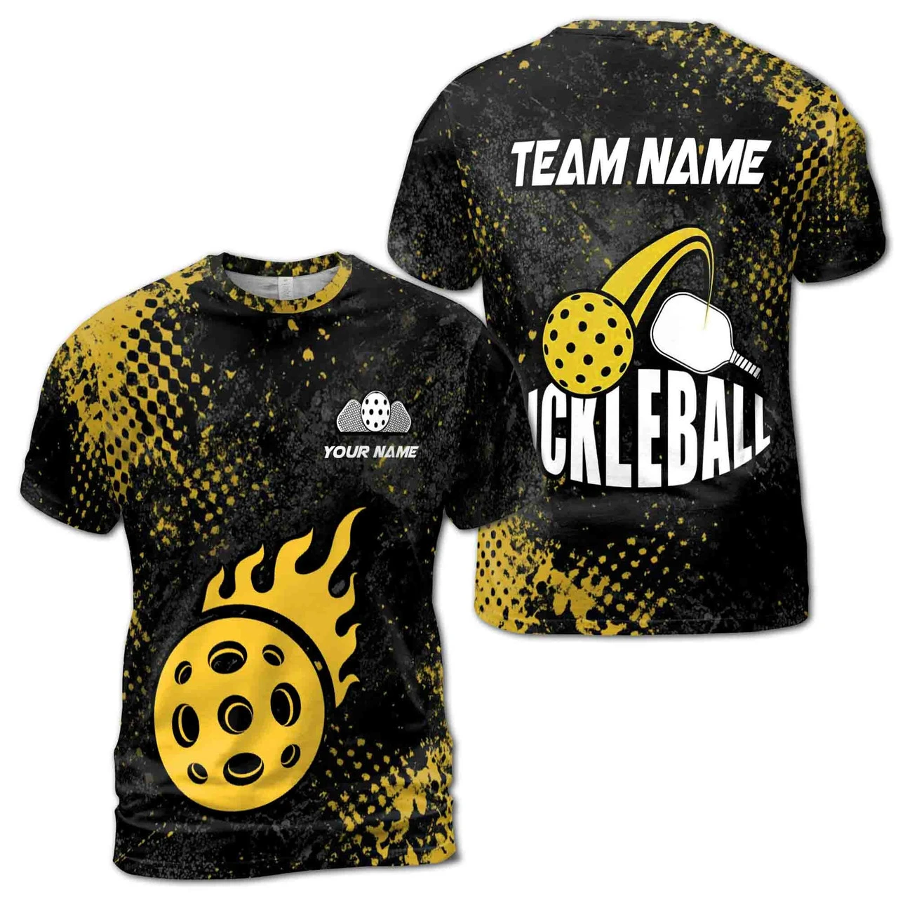 New 2026 Pickleball Lover Jersey Free Custom Name Team Name Youth Fast Drying Sports Tee T-shirt Fashionable Loose T-shirt Tops