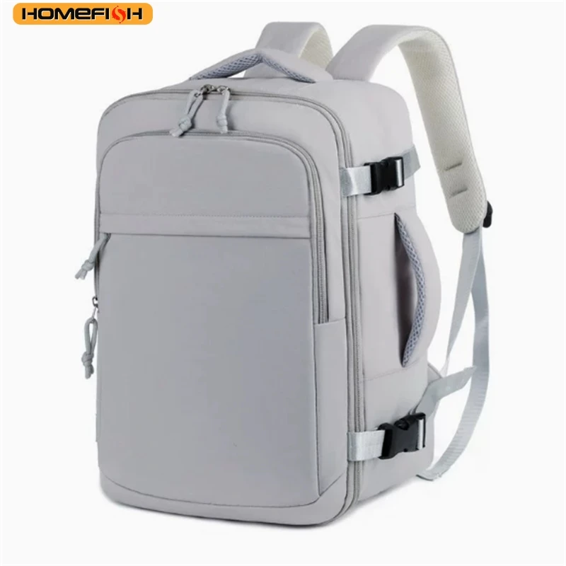 HOMEFISH Business Casual Travel Commuting Men's Backpack Large Capacity Computer Bag Leisure Bookbag Shoulder Bag