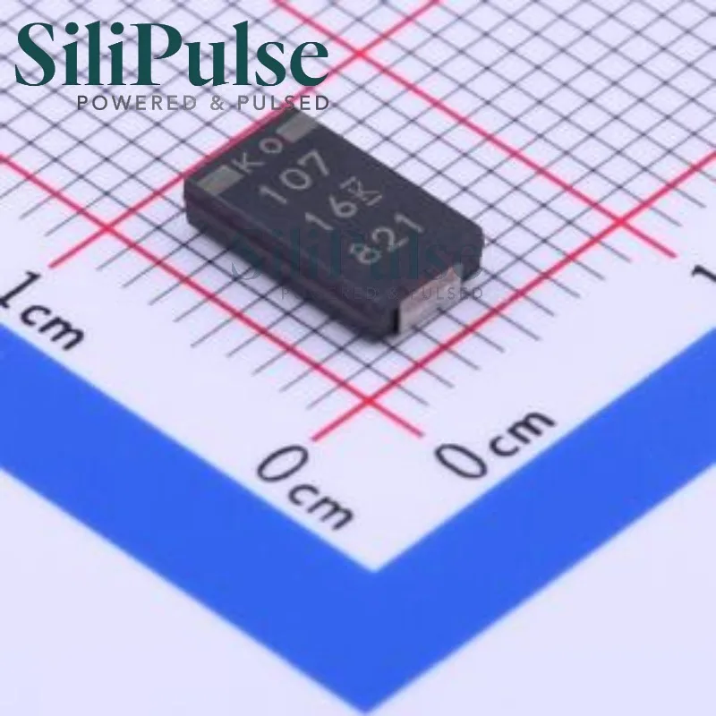 (5-20pcs) T521V107M016ATE050 CASE-V-7343-19(mm) 100% Original In Stock 100µF- - -16V-2917 7343- -50- -@-100kHz