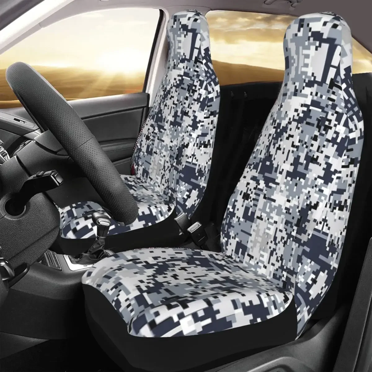 Urban Army Camouflage Universal Car Seat Cover Auto Interior Suitable For All Kinds Models Seat Cushion/Cover Polyester Hunting