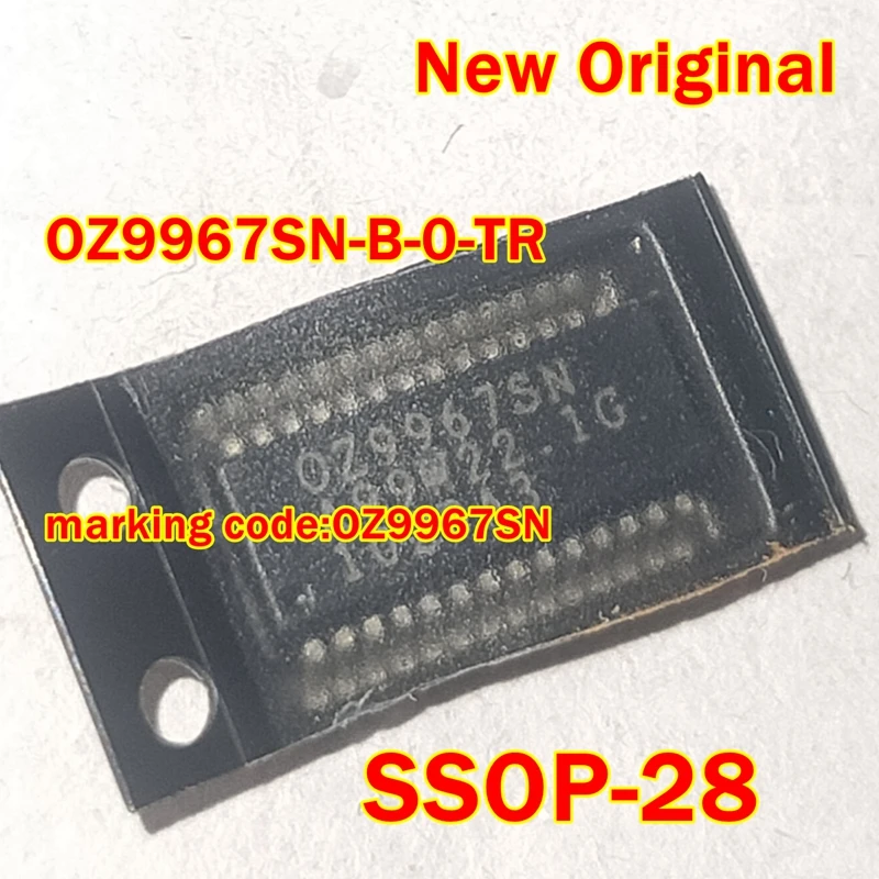 

1pcs to 30pcs OZ9967SN-B-0-TR SSOP-28 New Original marking code:OZ9967SN Intelligent Lighting Family