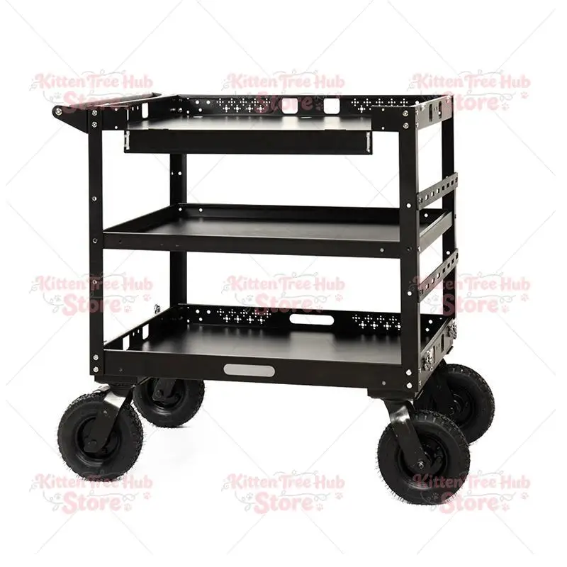 Mobile Director Car Film And Television Equipment Tool Car  Crew Material Storage Multi-layer Heavy-duty Trolley