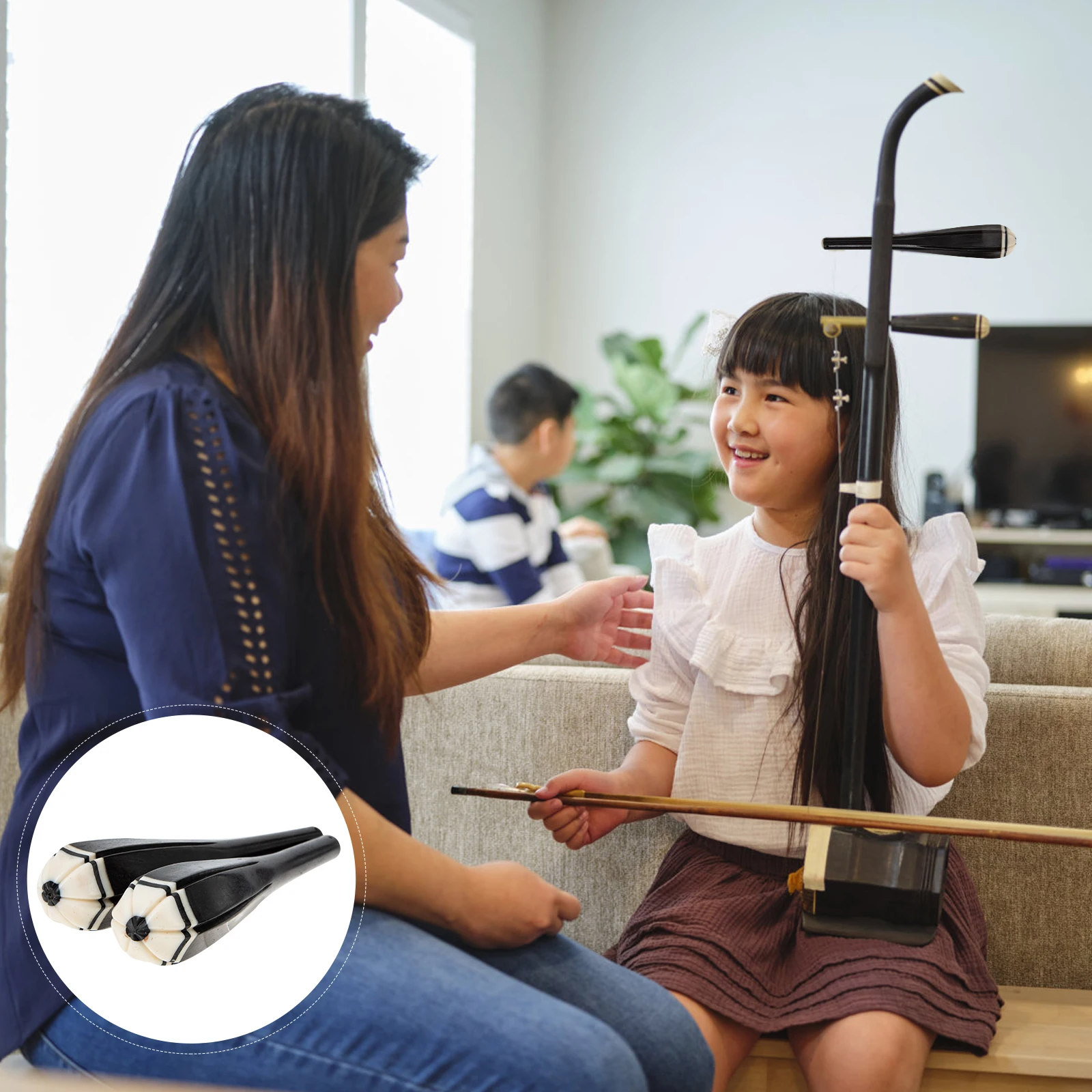 

Erhu Repair Tool Instrument Accessories Stringed Winder White Musical Tools Luthier