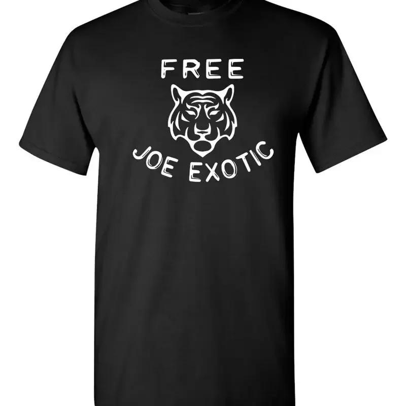 FREE Joe Exotic Tiger King Wynnewood Animal Park Men's T Shirt 476