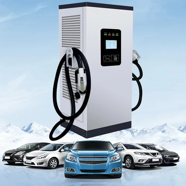 EV Charger Manufacturers 60kw 80kw CCS EV DC Charging Pile Electric Vehicle Fast EV Car Charging Station  for Electric Charger