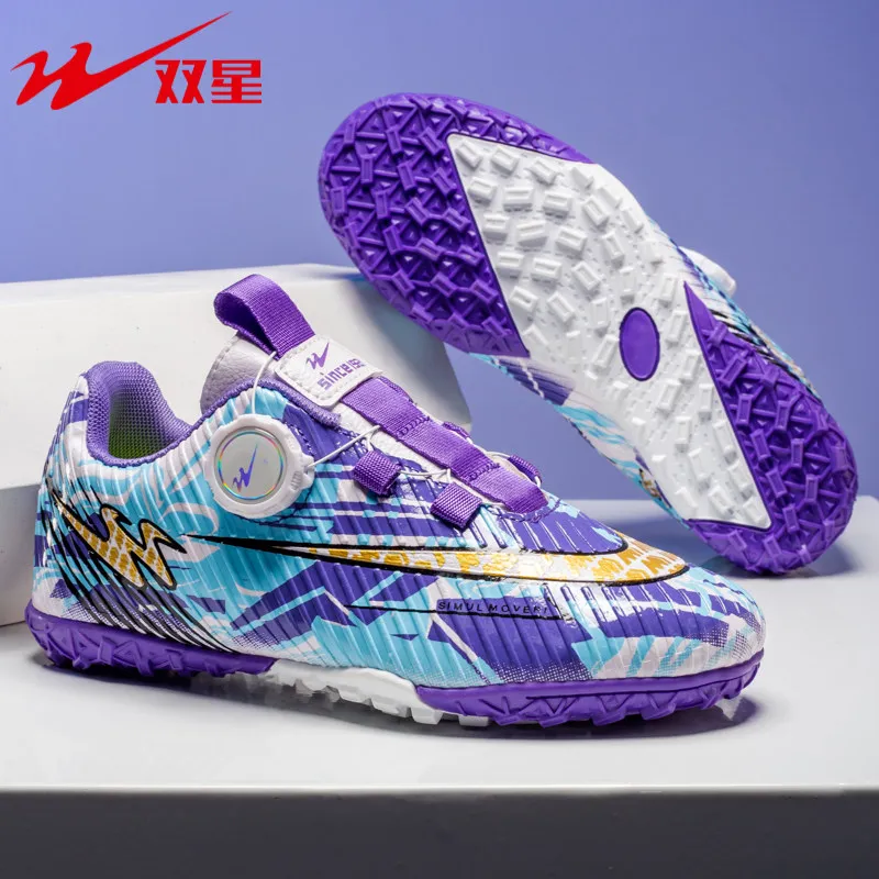 Low Cut FG Firm Ground Soccer Shoes Long Conical Studs Stable Grip Suitable for Dry Natural Grass Pitch Competitive Game Play