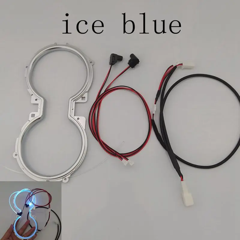 Storage Box Frame Decoration Accessories 64 Colors LED Lamp Water Cup Holder Ambient Light For Toyota Camry 2018-2021