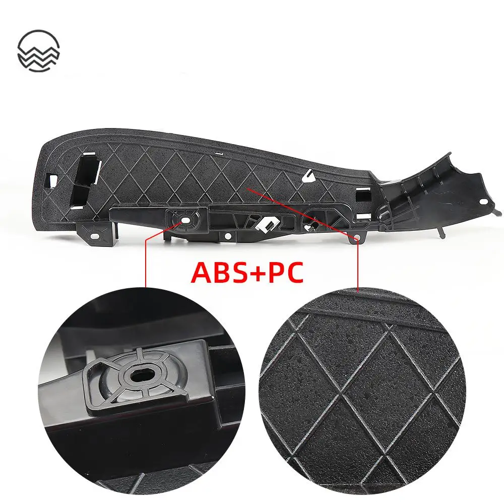 Soporte lateral para asiento delantero de coche, cubierta de plástico para BMW F10, F07, F02, G30, G12, serie 5, 7, 520, 525, 535i, 730, 740,