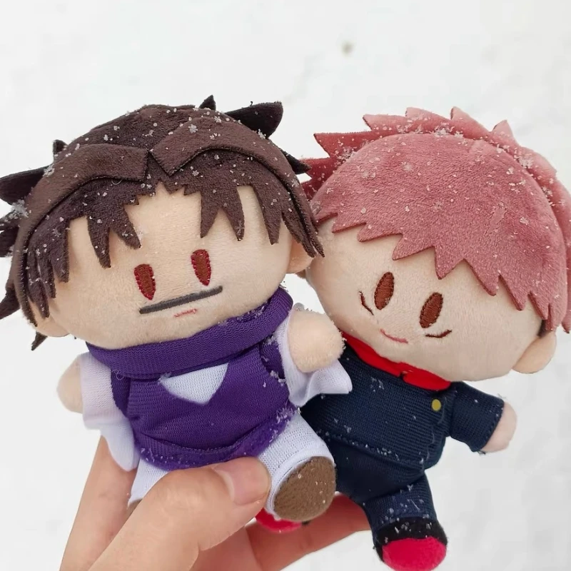 Anime Jujutsu Kaisen Movic 10cm Plush Dolls Choso Nanami Gojou Satoru Itadori Yuuji Fushiguro Puppet Joints Moveable Xmas Gifts