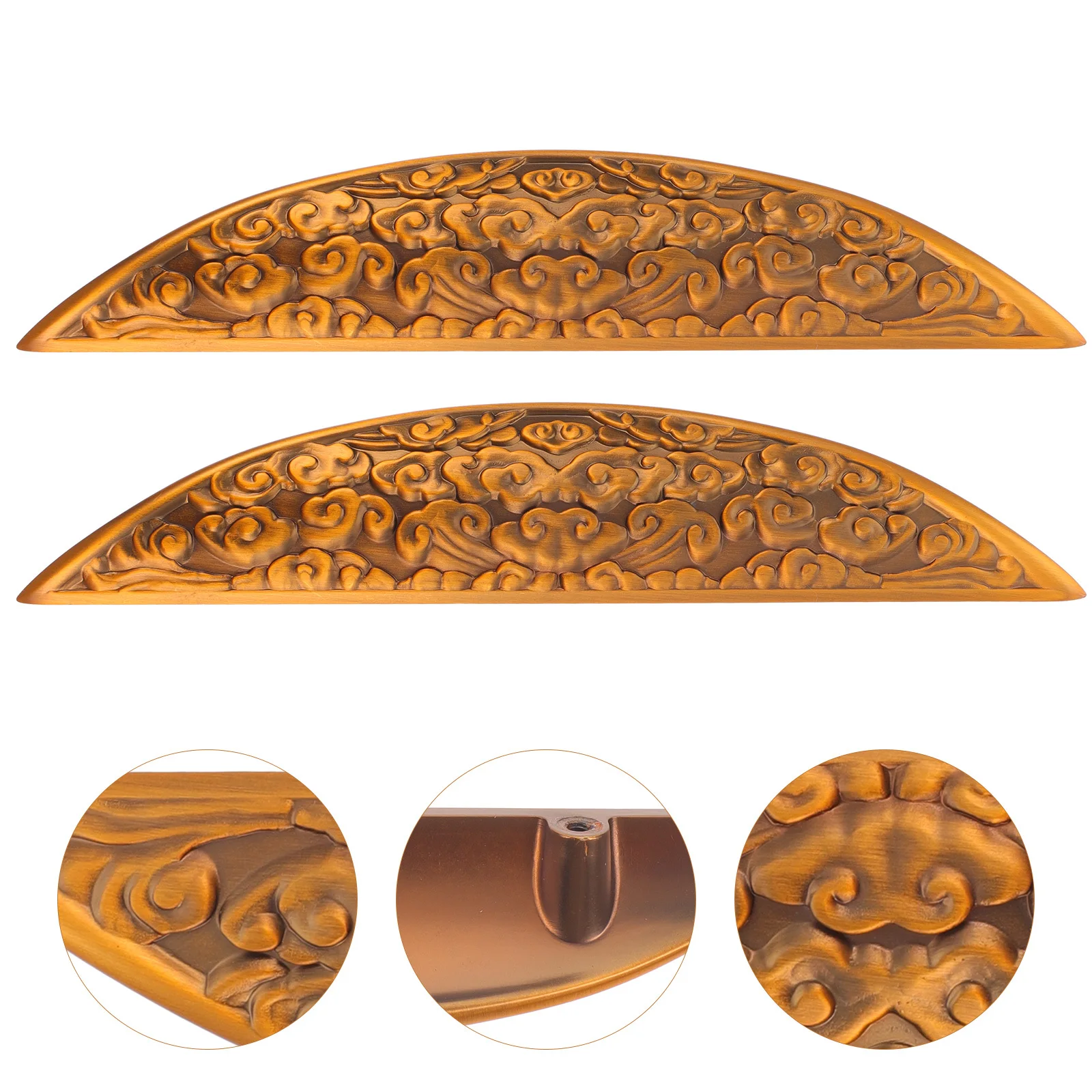 

2Pcs Vintage Cabinet Pulls Zinc Alloy Strong Drawer Handles for Kitchen Wardrobe Furniture Door Drawer Hardware