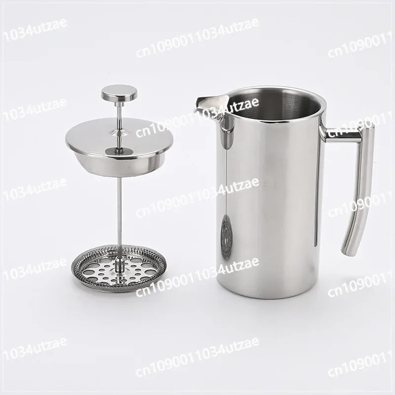 Home Pour-over Coffee Maker Granny Cow Bubbler French Tea Kettle Filter